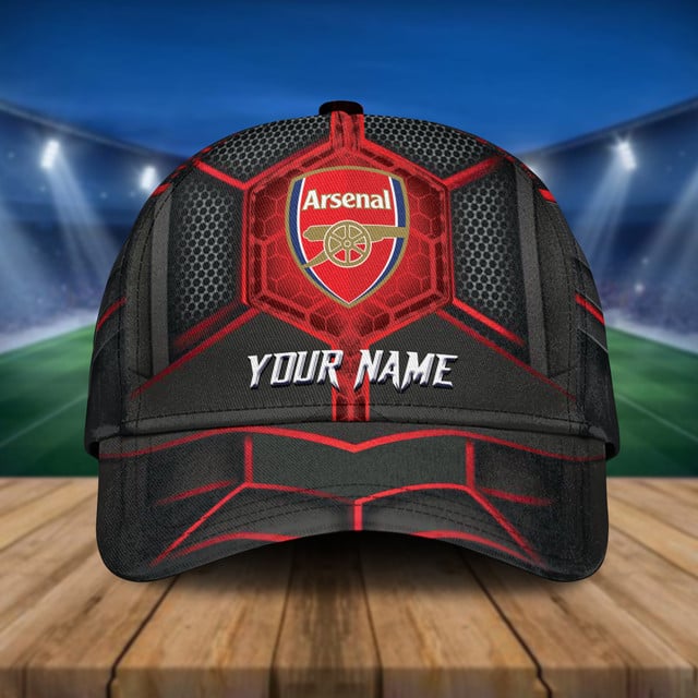 Personalized Arsenal Fan Cap - Custom Name Design For Ultimate Supporters