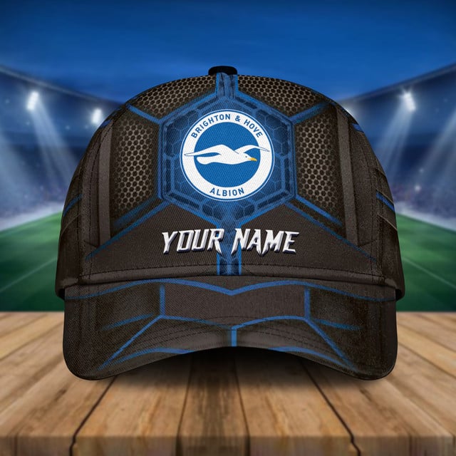 Custom Brighton &amp; Hove Albion Cap - Personalized Fan Gear With Your Name