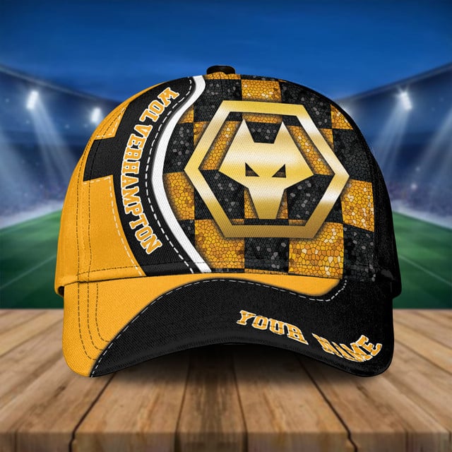 Custom Wolves Fan Cap - Personalized Sports Team Hat With Logo &amp; Name