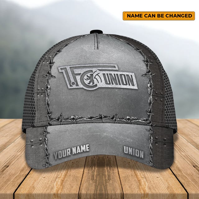 Customizable Union Cap - Personalized Name Patch Hat With Stitched Details - Perfect Gift!
