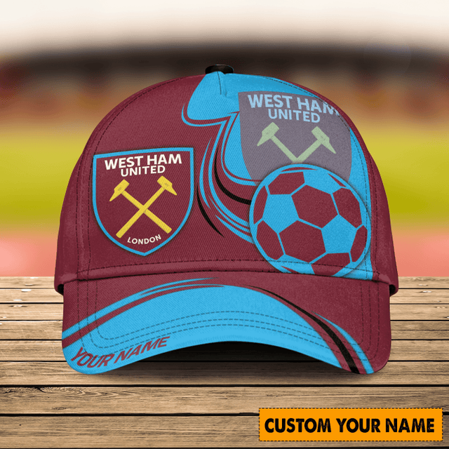 Customizable West Ham United Cap – Show Your Support In Style! Personalize Now!