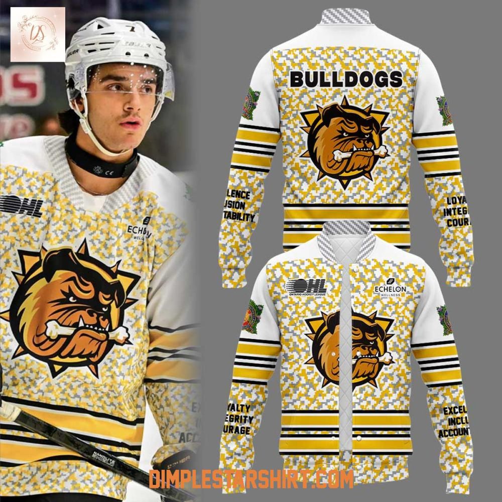 Brantford Bulldogs Military Appreciation Night 2025 Baseball Jacket