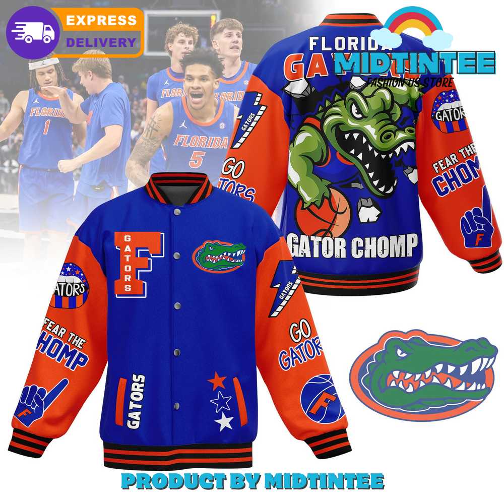 Florida Gators Varsity Jacket - Bold Graphic Design - Express Delivery Available!