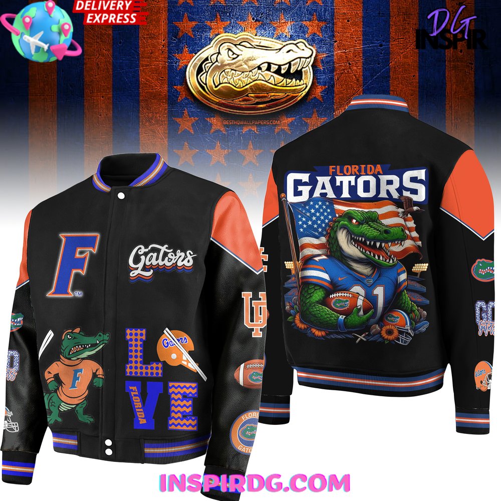 Florida Gators Love 2024 Baseball Jacket