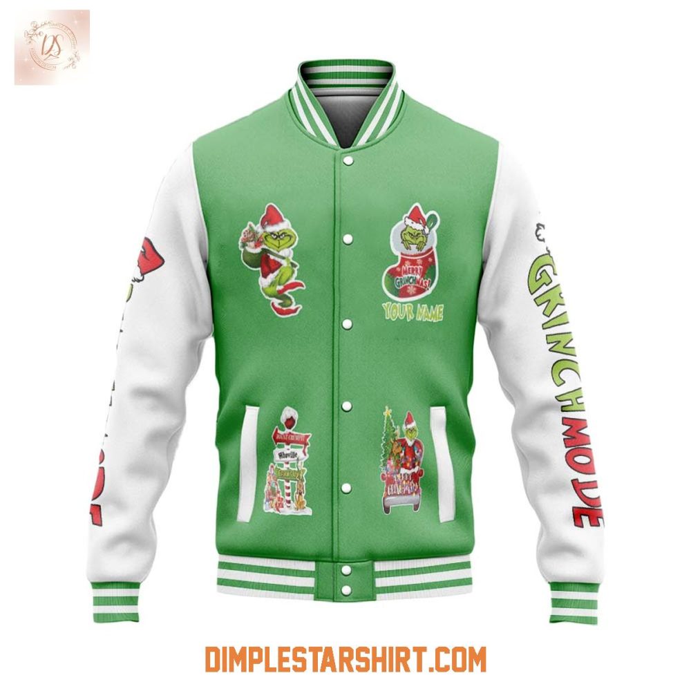 How The Grinch Stole Christmas Baseball Jacket