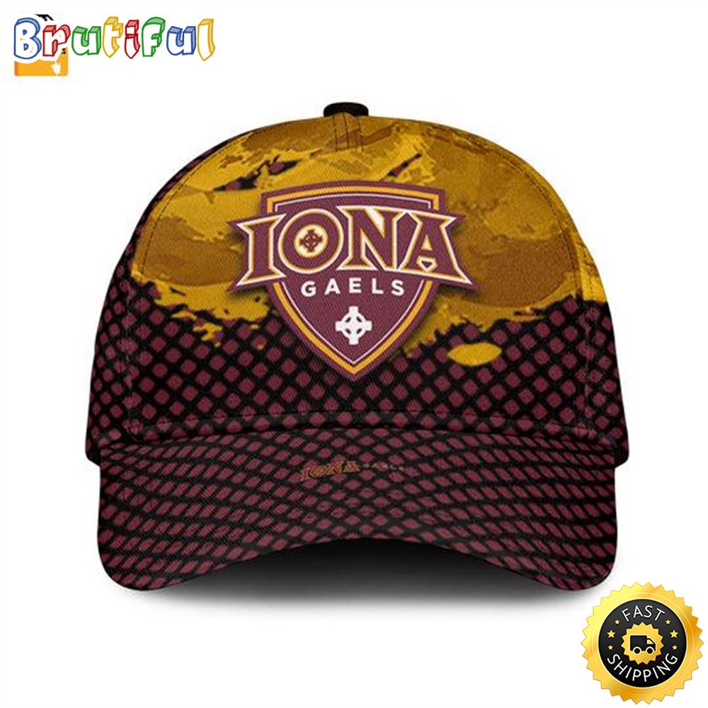 Iona Gaels Grunge Classic Cap