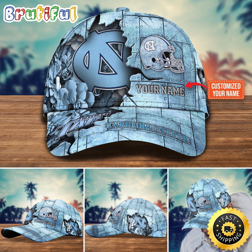 Ncaa North Carolina Tar Heels Baseball Cap Custom Hat For Fans