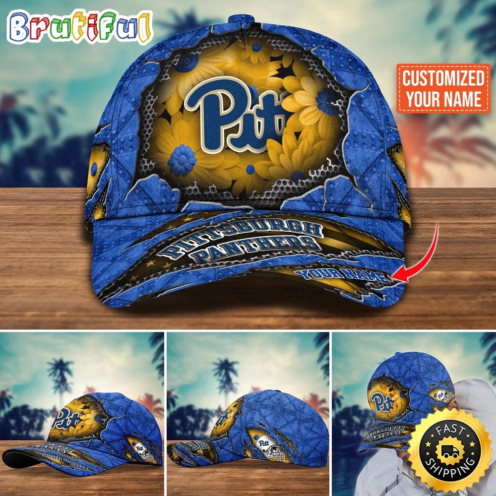 Ncaa Pittsburgh Panthers Baseball Cap Custom Cap Trending