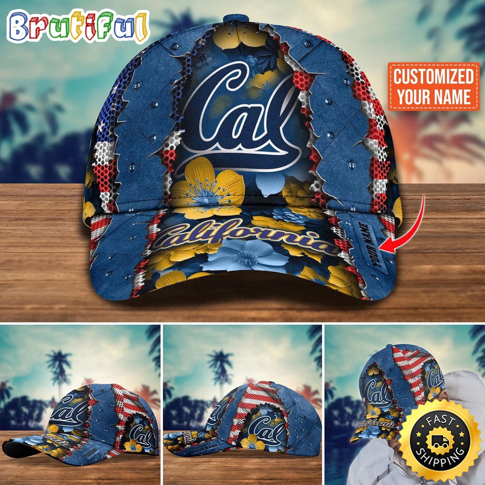 Ncaa California Golden Bears Baseball Cap Custom Cap For Fans