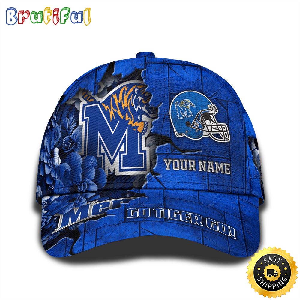 Personalized Ncaa Memphis Tigers All Over Print Baseball Cap Show Your Pride
