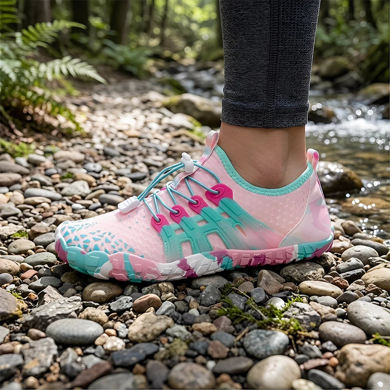 Unisex Water Shoes Quick Dry Breathable Gym Training Footwear Barefoot Beach Shoes Upstream Sneakers For Swimming Fitness