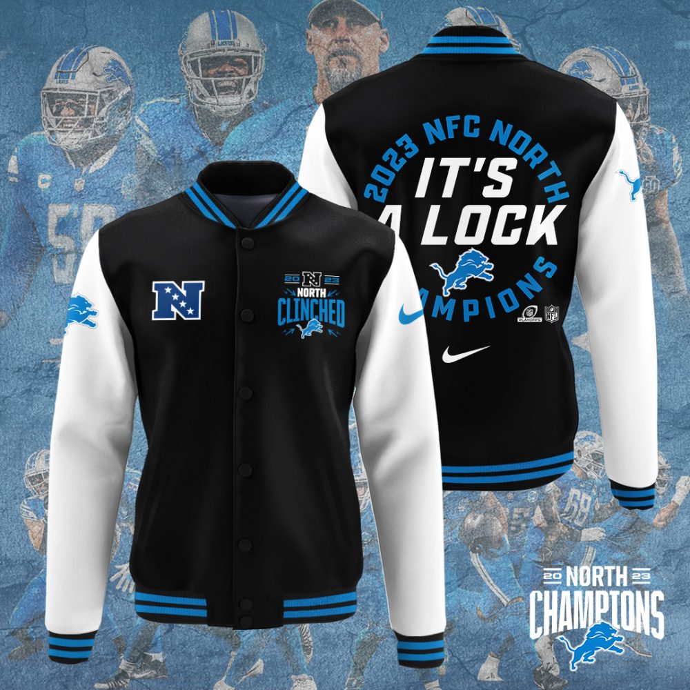Nfc North Champions 2023 Varsity Jacket – Celebrate In Style With Official Apparel