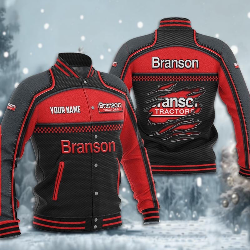 Branson Dmhj1911 Baseball Jacket Logo Baseball Varsity Jacket