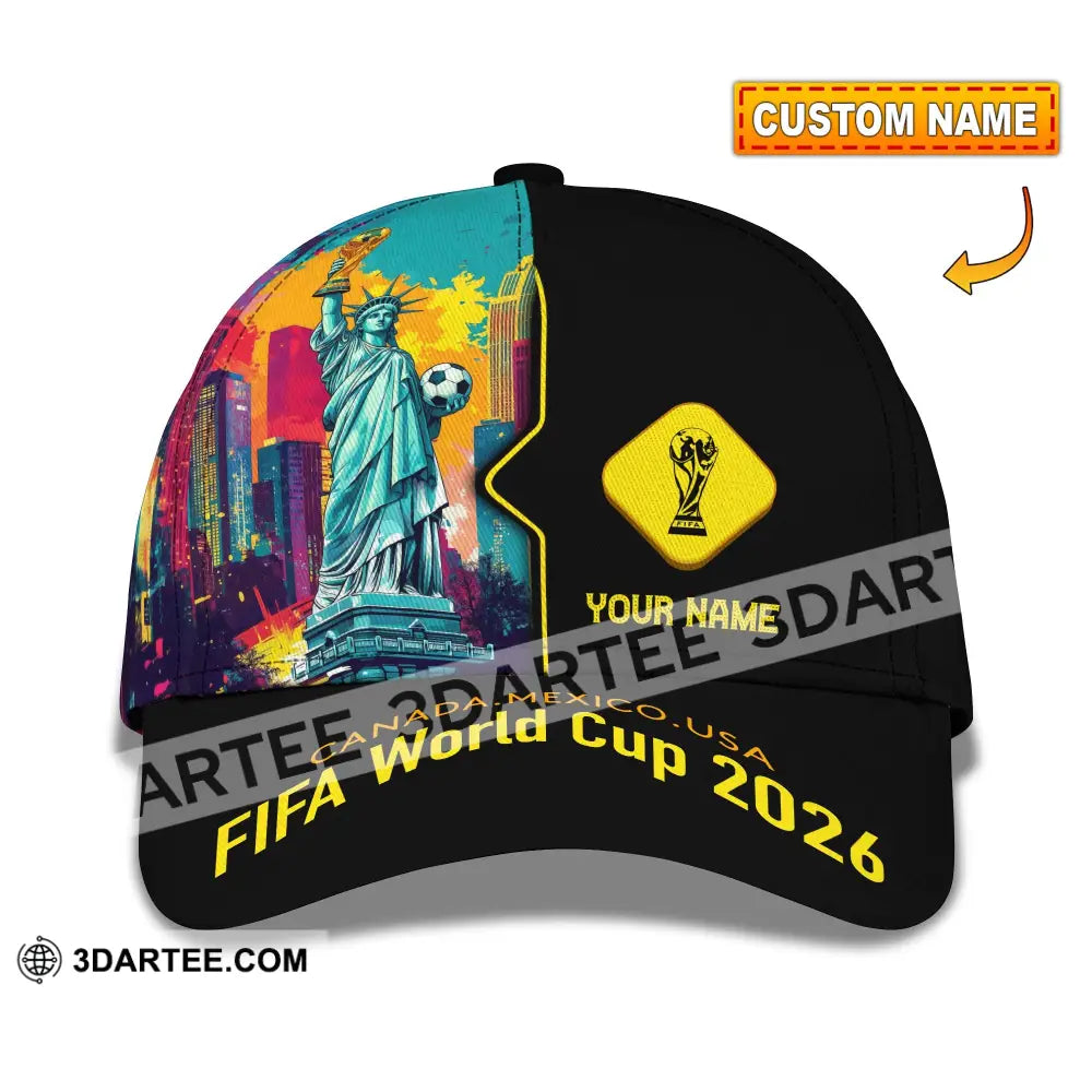 Personalized Cap, Customized Canada - Mexico - Usa Fifa World Cup 2026 Classic Cap